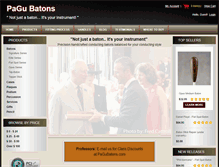 Tablet Screenshot of pagubatons.com
